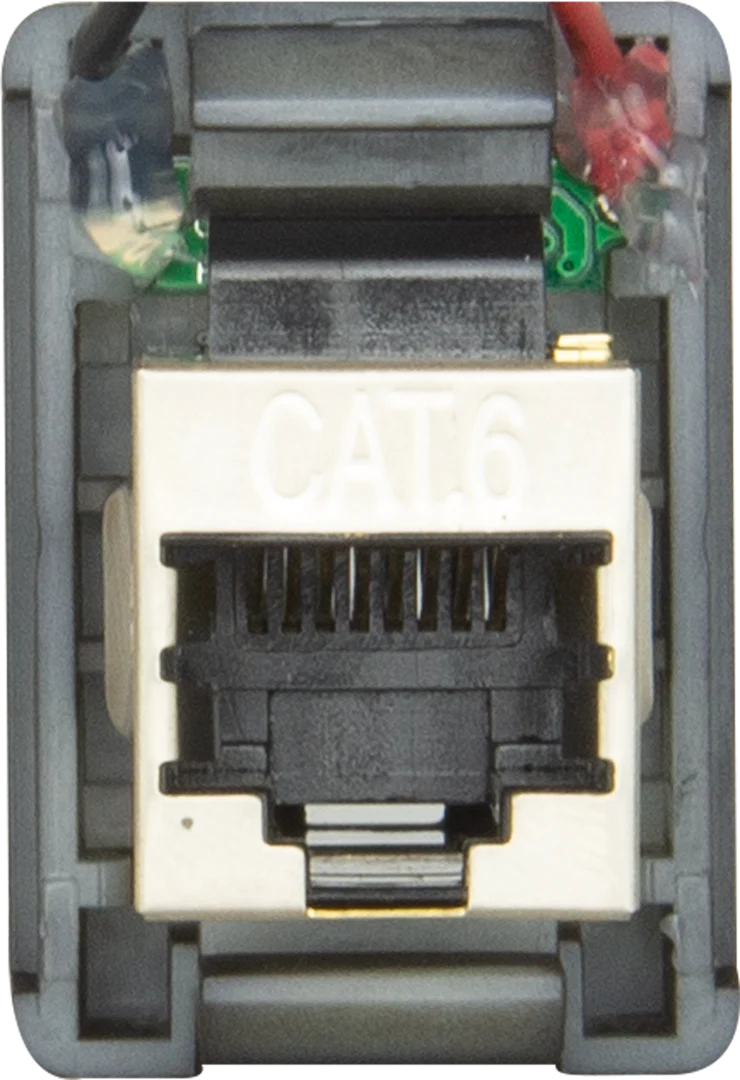 RJ45 Pass-Through Adaptor - Type 1 (White) - Image 3