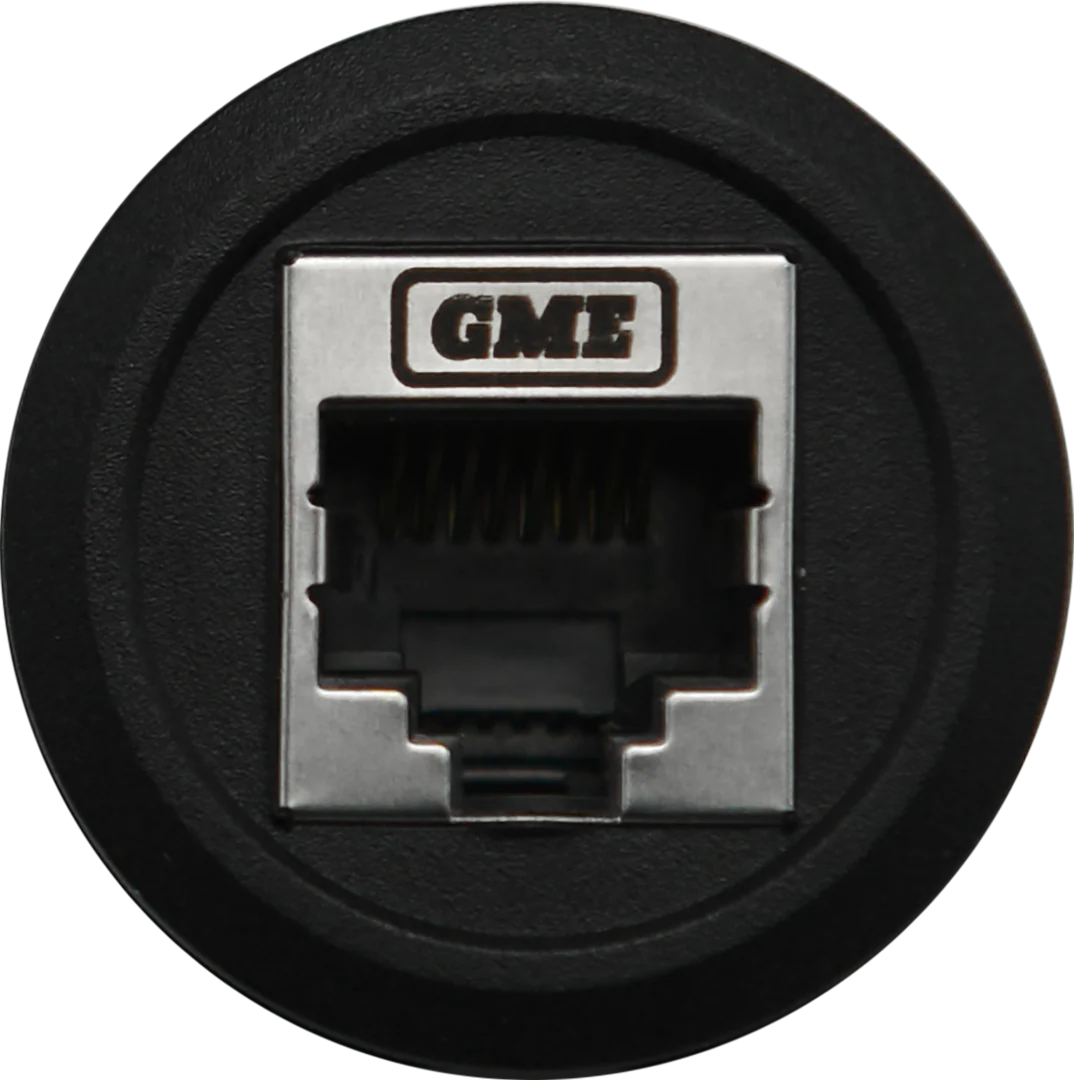 RJ45 Pass-Through Adaptor - Universal Round - Image 3